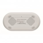 Reloj altavoz 4 en 1 de sobremesa con estación meteorológica y luz color blanco novena vista