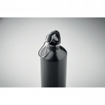 Botella antifugas de acero inoxidable reciclado de 750ml color negro