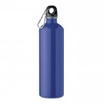Botella antifugas de acero inoxidable reciclado de 750ml color azul
