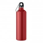 Botella antifugas de acero inoxidable reciclado de 750ml color rojo