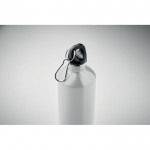 Botella antifugas de acero inoxidable reciclado de 750ml color blanco