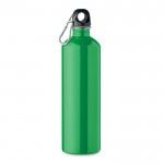 Botella antifugas de acero inoxidable reciclado de 750ml color verde