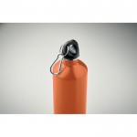 Botella antifugas de acero inoxidable reciclado de 750ml color naranja