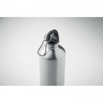 Botella antifugas de acero inoxidable reciclado de 750ml color plateado mate