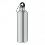 Botella antifugas de acero inoxidable reciclado de 750ml color plateado mate