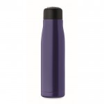 Botella antifugas de acero inoxidable con asa de cordón 500ml color azul real novena vista
