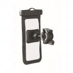 Funda para bicicleta impermeable para móviles de 6.7 pulgadas color negro cuarta vista