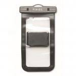 Funda para bicicleta impermeable para móviles de 6.7 pulgadas color negro vista principal
