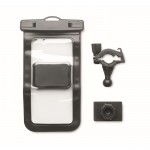 Funda para bicicleta impermeable para móviles de 6.7 pulgadas color negro septima vista