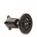 Soporte de móvil magnético para el coche con rotación de 360 grados color negro vista de impresión