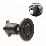 Soporte de móvil magnético para el coche con rotación de 360 grados color negro