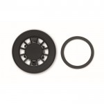 Soporte de móvil magnético para el coche con rotación de 360 grados color negro cuarta vista