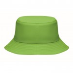 Gorro tipo bob de poliéster en distintos colores 150 g/m2 color verde lima tercera vista
