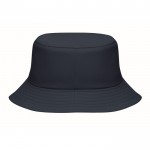 Gorro tipo bob de poliéster en distintos colores 150 g/m2 color azul marino tercera vista