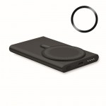 Cargador inalámbrico magnético de carga rápida y batería externa 15W color negro