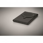 Cargador inalámbrico magnético de carga rápida y batería externa 15W color negro vista fotografía cuarta vista