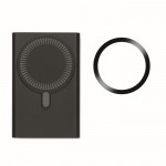 Cargador inalámbrico magnético de carga rápida y batería externa 15W color negro novena vista