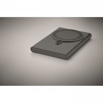 Cargador inalámbrico magnético de carga rápida y batería externa 15W color titanio vista fotografía cuarta vista