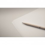 Set de 2 bolígrafos de trigo de paja de tinta azul y grafito color beige vista fotografía sexta vista