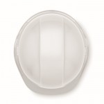 Casco de trabajo con diadema ajustable entre los 52 y 62cm color blanco decima vista