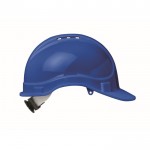 Casco de trabajo con diadema ajustable entre los 52 y 62cm color azul real octava vista