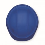 Casco de trabajo con diadema ajustable entre los 52 y 62cm color azul real decima vista