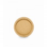 Estuche de viaje cilíndrico con antifaz y tapón para los oídos color beige cuarta vista