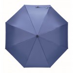 Paraguas antiviento con bolsa con compartimiento para almacenaje Ø100 color azul real decima vista