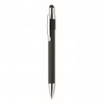 Bolígrafo antiestrés con spinner en la parte superior tinta azul color negro octava vista