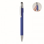 Bolígrafo antiestrés con spinner en la parte superior tinta azul color azul real