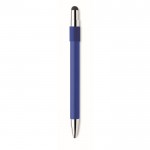 Bolígrafo antiestrés con spinner en la parte superior tinta azul color azul real septima vista