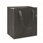 Bolsa nevera de non woven con aislamiento de aluminio 25L color negro segunda vista