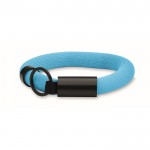 Llavero pulsera flotante ideal para portarlo en el agua color turquesa