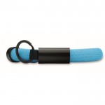 Llavero pulsera flotante ideal para portarlo en el agua color turquesa cuarta vista
