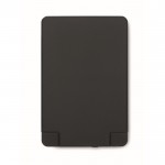 Powerbank magnética con cables incorporados en la misma 2.500 mAh color negro novena vista