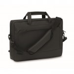 Maletín para portátil con asas y una correa de hombro ajustable 15'' color negro