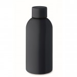 Botella monocromática antifugas de acero inoxidable reciclado 500ml color azul marino