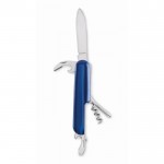 Navaja multifunción de aluminio reciclado y carcasa de colores color azul