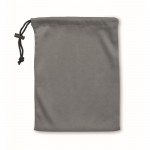 Almohada inflable de viaje con inflador y sistema de vaciado color gris oscuro octava vista