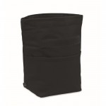 Bolsa nevera personal con cierre rolltop y asa de transporte color negro segunda vista