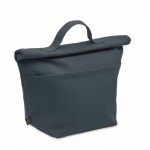 Bolsa nevera personal con cierre rolltop y asa de transporte color azul