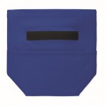 Bolsa nevera personal con cierre rolltop y asa de transporte color azul real septima vista