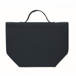 Bolsa nevera personal con cierre rolltop y asa de transporte color azul marino octava vista
