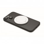 Soporte magnético para el teléfono para fácil sujeción color blanco tercera vista