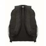 Mochila para portátil con bolsillos delante y a los lados 15'' color negro septima vista