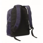 Mochila para portátil con bolsillos delante y a los lados 15'' color azul segunda vista