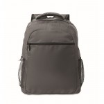Mochila para portátil con bolsillos delante y a los lados 15'' color gris oscuro sexta vista