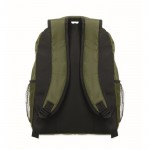 Mochila para portátil con bolsillos delante y a los lados 15'' color verde militar septima vista