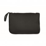 Manta o almohada para viajes con tira para trolley 220 g/m2 color negro septima vista