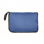 Manta o almohada para viajes con tira para trolley 220 g/m2 color azul septima vista
